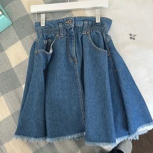 Dixie girls denim skirt. Size 8-10 girls